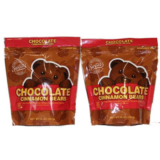 Chocolate Cinnamon Bears 14 Oz (2 PACK)