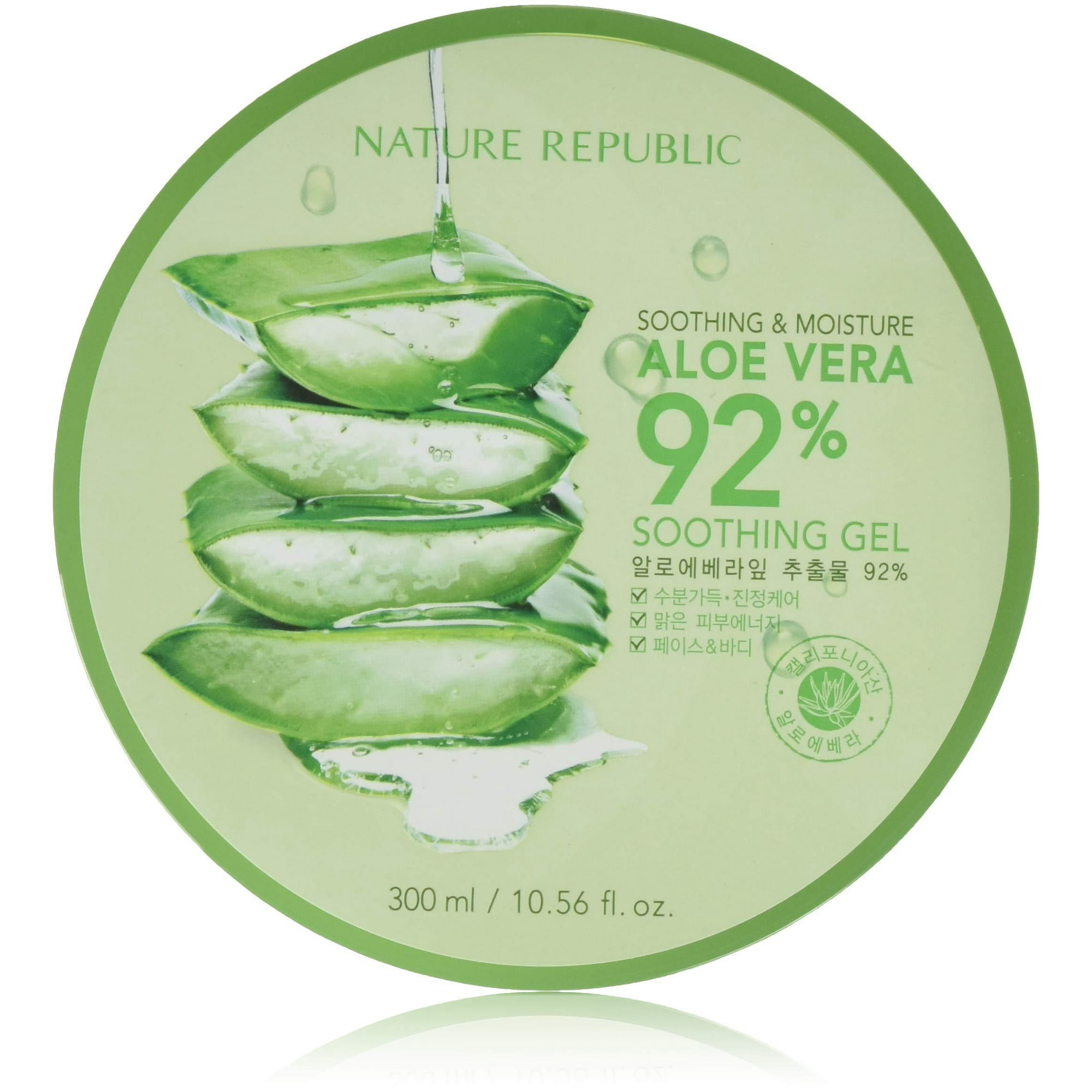 Nature Republic New Soothing Moisture Aloe Vera Gel 92 Percent