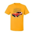 thumbnail image 2 of Wild Bobby, Ford '76 Gran Torino Vintage Car Cars and Trucks Men's Graphic T-Shirt, Gold, 4XL, 2 of 3