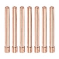 thumbnail image 1 of Unique Bargains TIG Collet 1.6x50mm Stubby Collet Tungsten Electrode Collet Tips Replacement 10 Pack, 1 of 4