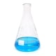 thumbnail image 1 of Matraz Erlenmeyer de vidrio Triangular de boca recta engrosada profesional, matraz de fondo plano para laboratorio, 1 of 2