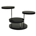 thumbnail image 1 of Soporte De Joyería, Soporte De Joyería De Diseño Circular Simple De 3 Capas, Estante De Exhibición De Joyería De Acrílico Negro Para Exhibición De Joyería Advancent HA017142-00, 1 of 6
