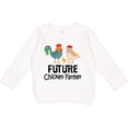 thumbnail image 2 of Inktastic Future Chicken Farmer Childs Toddler Sweatshirt, 2 of 4