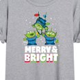 thumbnail image 3 of Toy Story - Merry And Bright - Juniors Ideal Flowy Muscle T-Shirt, 3 of 5