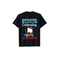 thumbnail image 1 of Camiseta informal de manga corta con cuello redondo y estampado "Navegando la Historia" para celebrar el Día de Colón de los Indígenas. Ideal para primavera y verano. Ligera y lavable a máquina., 1 of 6
