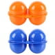 thumbnail image 4 of Caja de almacenamiento de huevos de 2 rejillas para acampar, Picnic, senderismo, soporte para huevos (naranja) Tmvgtek excursión de campamento, 4 of 9