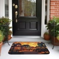 thumbnail image 4 of Halloween Absorbent Area Rug, Halloween Street Party A Halloween Decorations Rugs for Living Room Door Mat Non Slip Indoor Carpet Halloween Decor Floor Mats 60x40in, 4 of 5