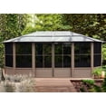 thumbnail image 1 of Gazebo Penguin Florence Solarium 12 ft. x 18 ft. in Sand, 1 of 9