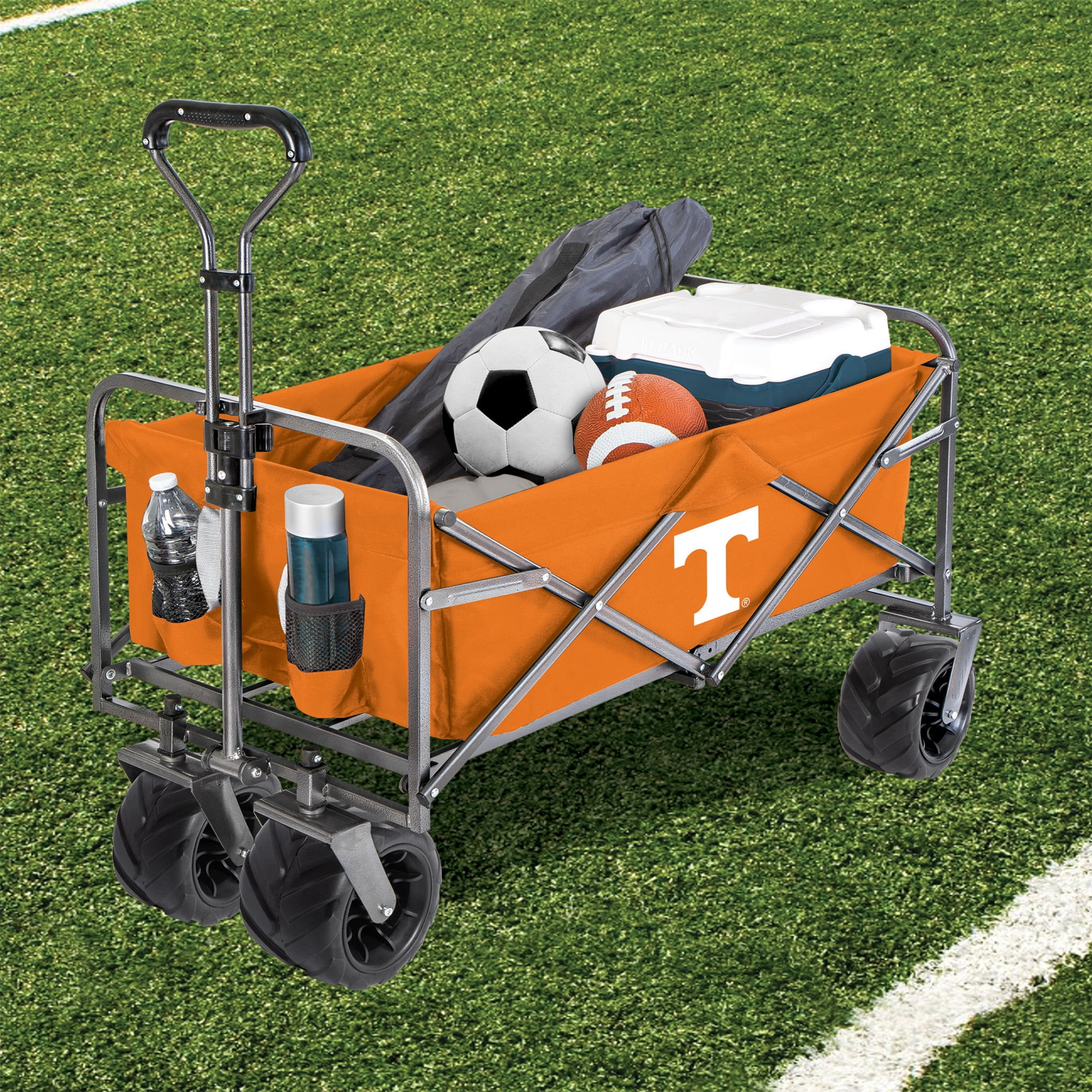 Smart Design Collegiate Heavy Duty Sports Wagon- Tennessee Vols