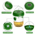 thumbnail image 3 of Wasp Traps Outdoor Hanging, 2 Pack Solar-Powered Wasp Trap, Yellow Jacket Trap, Bee Trap for Outdside with LED Light, Flying Insects Killer, Effective and Reusable Wasp Trap for Outdoors, 3 of 7