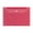 Red#4, variant on Thickened A4 Transparent Document Bag Waterproof Plastic Archive Folder with Snap Fastener 1-Pack for School Office or Home Organization