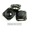 thumbnail image 1 of 4PCS 1.5 Inch Audio Speaker 4Ω 5W 40mm Bass Multimedia Loudspeaker DIY Sound Mini Speaker with Fixing Hole, 1 of 5