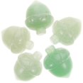 thumbnail image 1 of Jade Pine Cone Ornament for Decor 5Pcs Pinecones Carving Set, 1 of 5