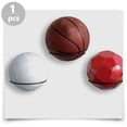 thumbnail image 3 of WEUVEB metal storage stand for basketball Basketball Display Shelf Iron Rectangular for Slat Wall Panels 1Set, 3 of 8
