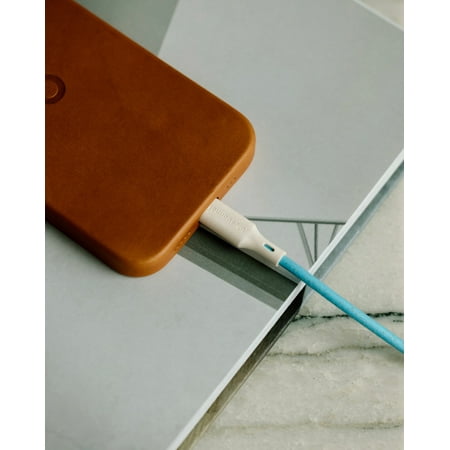 Bluebonnet - 4' USB-C to Lightning Charging Cable - Blue