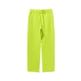 thumbnail image 1 of KIHOUT Men's Lightweight Sweatpants Open Bottom Sweat Pants for Men Straight Leg Gym Sweatpants Lounge Pants with Pockets, 1 of 3