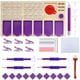 thumbnail image 1 of Cuadros Decorativos Point Drill Diamond Tray Tools 5D Diamond Painting Kit de accesorios (púrpura) Likrtyny embutido en tela, 1 of 6