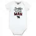 thumbnail image 3 of Hudson Baby Infant Boy Cotton Bodysuits, Buffalo Plaid Family, 3-6 Months, 3 of 5