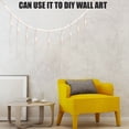 thumbnail image 4 of Shisuyan Picture Hanging Chain Home Adornment Decorative Use 1Pack Khaki for Couples, 4 of 9