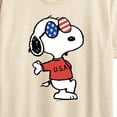 thumbnail image 3 of Peanuts - Snoopy USA Shades - Women's Short Sleeve Graphic T-Shirt, 3 of 6