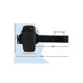 thumbnail image 3 of Brazalete Deportivo Para Celular Bolsa De Brazo Para Correr, Negro, 3 of 4