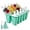 Green, variant on NATPLUS 10-Well Silicone Popsicle Molds, BPA-Free Ice Pop Maker with 50 Sticks & Bags, Easy-Release Homemade Treat Mold for Kids & Summer Party