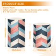 thumbnail image 6 of Yayeee Flameless Candles with Remote Flickering Battery Operated Multi Color Changing, Pink Geometric, 6 of 7