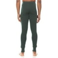 thumbnail image 2 of Midweight Men's Wool Bottom Thermal Base Layer - 100% Merino Wool, 2 of 10