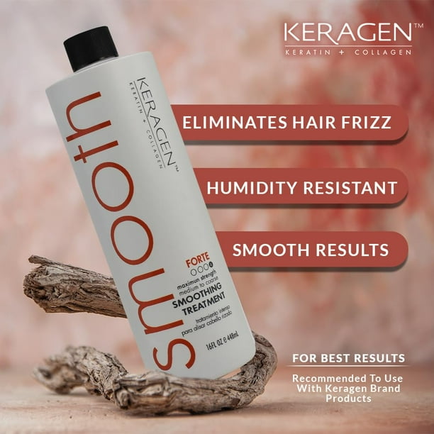 KERAGEN - Brazilian Smoothing Keratin Hair Treatment, Blowout