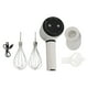 thumbnail image 2 of Batidor De Mano Eléctrico Inalámbrico, Mezclador De Mano Inalámbrico Ergonómico De Acero Inoxidable, Cabezal Doble, Multifuncional, Recargable Por USB Para Cocina, 2 of 7