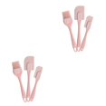 thumbnail image 4 of Bearachild 3 unids/set raspador de silicona para hornear portátil colgante cocina panadería pastel Chocolate crema cepillo herramientas de Rosado 2Conjunto, 4 of 6