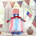 thumbnail image 3 of Gnomos patrióticos Muñeca sin rostro Decoraciones del 4 de julio Día de la Independencia Americana Decoraciones del Día de los Veteranos Tomte y Rayas Nisse, 3 of 5