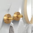 thumbnail image 4 of Ganchos con ventosa Shimeyao de acero inoxidable dorado, paquete de 6, 4 of 6