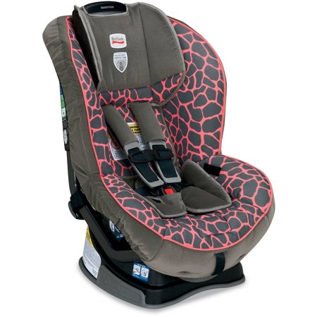 Britax Marathon G4 Convertible Car Seat, Pink Giraffe (Prior Model)