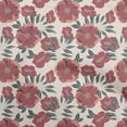 thumbnail image 1 of oneOone Polyester Spandex Red Fabric Floral Retro Sewing Fabric By The Yard Printed Diy Clothing Sewing Supplies 56 Inch Wide, 1 of 5