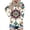 #331-Green, variant on Craaazy Women's Bohemian Printed Hoodie Long Sleeve Pullover Sweatshirt Geometric Western Retro Loose Fit Casual Top with Hood for Daily Wear Gifts