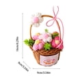 thumbnail image 3 of Crochet Kit Small Flower Basket Decoration, Crochet kit for Beginners, Beautiful Desktop Decoration Crochets kits for Adults, Friends, Unique Art and Craft, Home, Gift Idea, 3 of 6