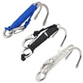 thumbnail image 3 of Gancho Buceo Doble Cabeza Equipo Duradero Acero Inoxidable para Exteriores () Azul, 3 of 8