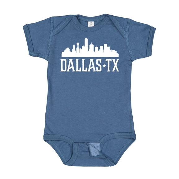 Inktastic Dallas Texas Skyline Tx Cities Boys or Girls Baby Bodysuit