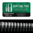 thumbnail image 5 of Soft Gel Full Cover Nail Tips,clear Gel Nail Tips For Press On Nail Extension, 5 of 5