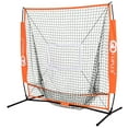thumbnail image 3 of Costway 5'x5' Baseball Softball Pratique Frapper Batting Formation Net Arc Cadre W / Sac, 3 of 8
