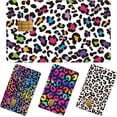 thumbnail image 1 of WWS-Credit Card Skin Stickers - 4 Pcs Leopard Print Debit Card Skin Stickers, Colorful Removable Waterproof Decal Cover Set for DIY Key, Transportation, 1 of 4