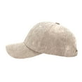 thumbnail image 4 of Corduroy Baseball Cap - Stylish Sunshade for Men/Women, Adjustable Strap, Soft Corduroy Texture, 4 of 6