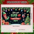 thumbnail image 2 of Elf Theme Christmas Party Banner Colorful Lights Holiday Display Festive Decor Red Green Elf Theme Backdrop for Christmas Party Holiday Gathering Home Party, 2 of 9