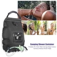thumbnail image 2 of Sywqhk Bolsa de almacenamiento de agua para acampar al aire libre, bolsas de baño de ducha solar portátiles (negro) Sywqhk Alta Calidad, 2 of 7