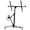 Black + Steel++3, variant on LANKANG Drywall Lift 13 Foot Panel Hoist Jack Lifter Sturdy Lifting Equipment Black