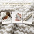 thumbnail image 3 of REGALWOVEN Microfiber Cleaning Cloth, 12 Pack Highly Absorbent Lint Free Rags Reusable and Washable Cleaning Towels Khaki 12" x 12", 3 of 7
