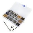 thumbnail image 2 of Double Cap Rivets Set with Installation Tool DIY Leather Craft Hardware Accessories, 2 of 14