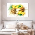 thumbnail image 2 of Elephant Stock Lemon Harvest Splash Wall Art - Horizontal Canvas Wall Art - Living Room Wall Decor - Food And Drink Canvas - Beige And Gold Decor - 48" x 32", 2 of 8
