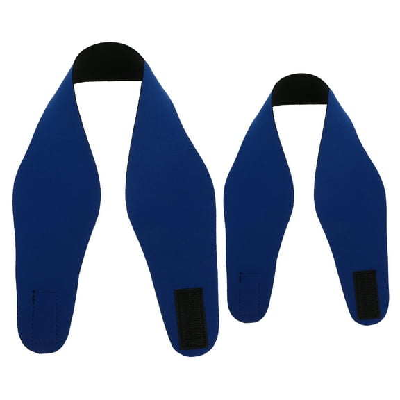 Spatiy 2Pcs Swimming Headband Help swimmers Ears Elastic Swim Hair Guard For Men ( Blue Sise and Size )